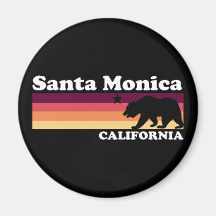 Antike Santa Monica Kalifornien Magnet
