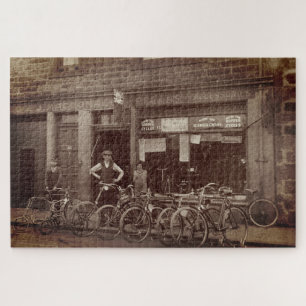 Antike schottische Fahrradhandlung G J MacDonald c