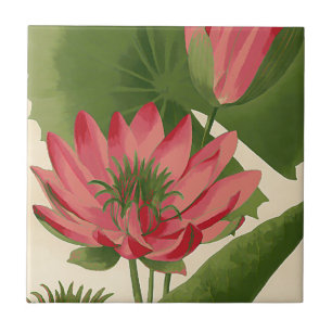 Antike Seerose Fliese