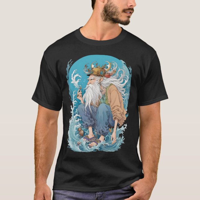 antike Seewelt T-Shirt (Vorderseite)