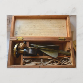 Antike Ship’s Log Postkarte