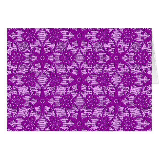 Antike Spitze - Amethyst lila (Vorderseite (Horizontal))