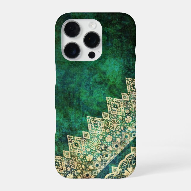 Antike Spitze iPhone 16 Pro Hülle (Rückseite)