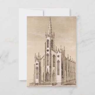 Antike St. Nikolaus-Kirche Religiöse Karte