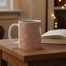 Antike Staubrose Pink Blumen Elegant Romantisch