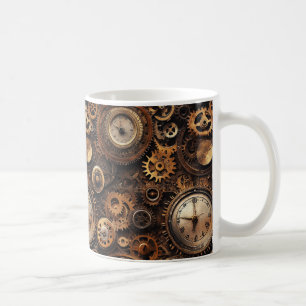 Antike Steampunk-Kaffeetasse Kaffeetasse