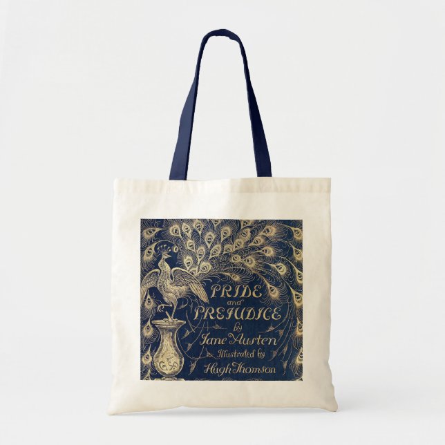 Antike Stolz-u. Vorurteil-Taschen-Tasche Tragetasche (Vorne)