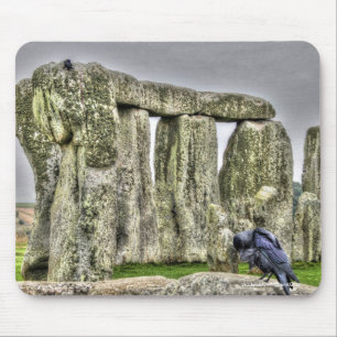 Antike Stonehenge & Vorgeburt Mousepad