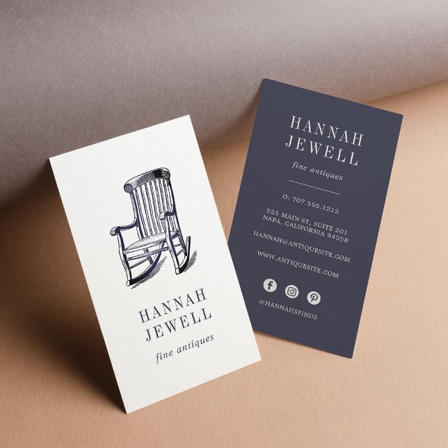 Antike Stube | Vintage Möbel Visitenkarte (Von Creator hochgeladen)