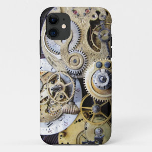 Antike Taschenuhrzahnräder für Steampunk iPhone title_seo2