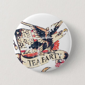Antike-Teeparty-Knopf Button