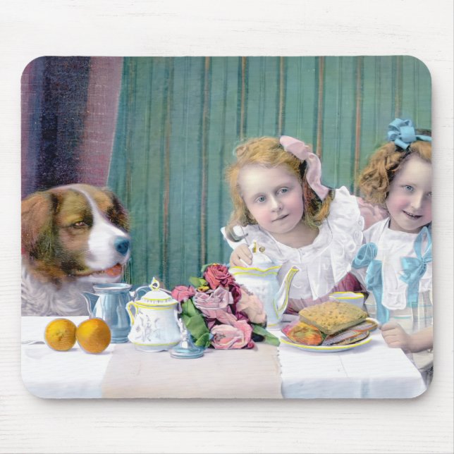 Antike Teeparty  Mousepad (Vorne)