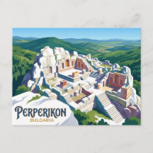 Antike thrakische Stadt Perperikon Bulgarien