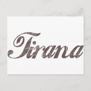 Antike Tirana Postkarte