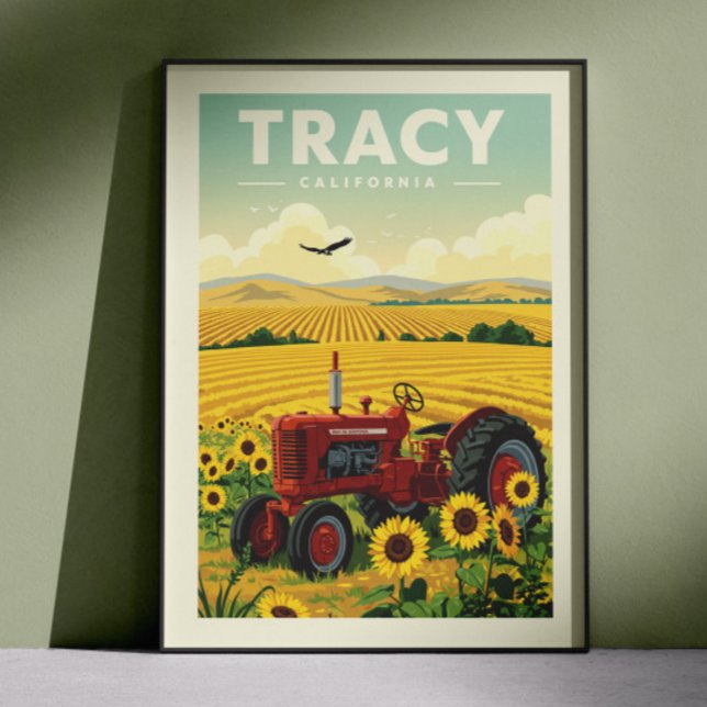Antike Tracy Kalifornien Poster (Von Creator hochgeladen)