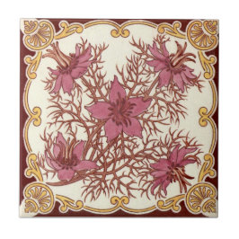 Antike Transferware der Wiedergabe-VT0072 Fliese