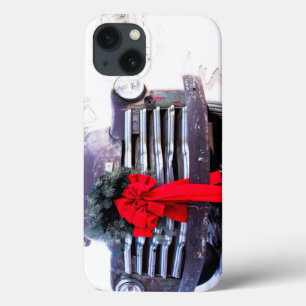 Antike Truck with Festive Christmas Wreath Case-Mate iPhone Hülle