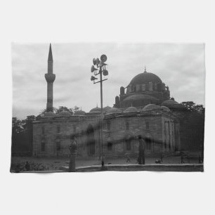 Antike Türkei Istanbul Beyazit Camii Moschee Geschirrtuch