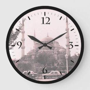 Antike Türkei Istanbul Blaue Moschee Große Uhr