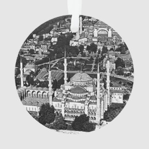 Antike Türkei Istanbul Blaue Moschee Übersicht 197 Ornament