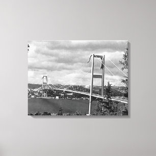 Antike Türkei Istanbul Bosporus Brücke Leinwanddruck