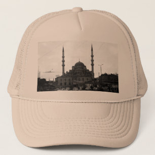 Antike Türkei Istanbul Die Yeni Camii-Moschee Truckerkappe