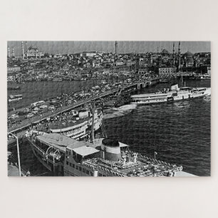 Antike Türkei Istanbul Galata Hafen