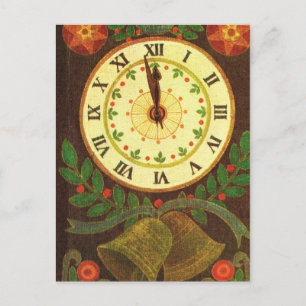 Antike Uhr, Countdown bis Weihnachten