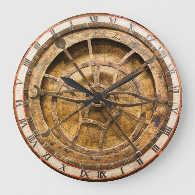 Antike Uhr, Deutschland Große Wanduhr (Vorderseite)