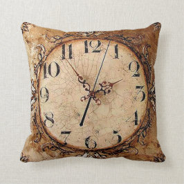 Antike Uhr Kissen