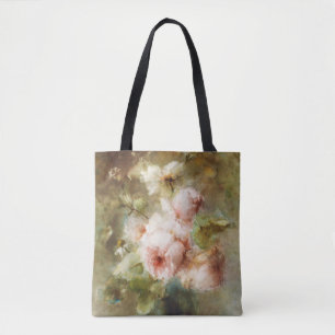 Antike Vase mit Rosen Margaretha Roosenboom Tasche