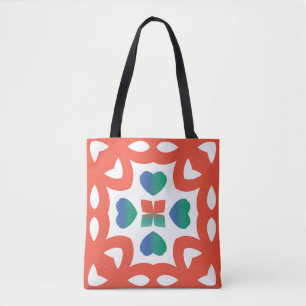 Antike verzierte Fliesen talavera mexico. modern Tasche