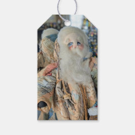 Antike Volks Kunst Santa Fotografie Geschenkanhänger