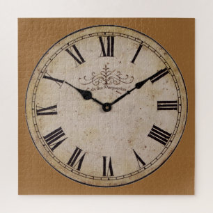 Antike Wanduhr alte Antiquität Kunst
