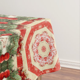 Antike Weihnachtsthematik Teil 1 Ephemera Tischdecke