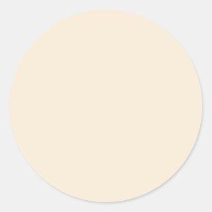 Antike, weiße Farbe Runder Aufkleber
