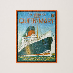 Antike Werbung, RMS Queen Mary