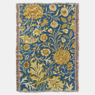 Antike William Morris Cherwell Blue Blumenkunst Decke