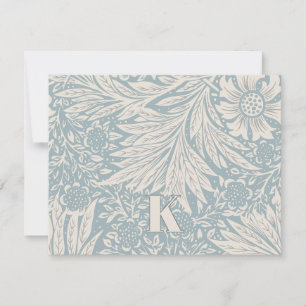 Antike William Morris Marigold Muster Notizkarte Mitteilungskarte