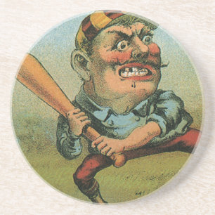 Antike Zigarrenetikett, Sport Baseball Tansill Pun Getränkeuntersetzer