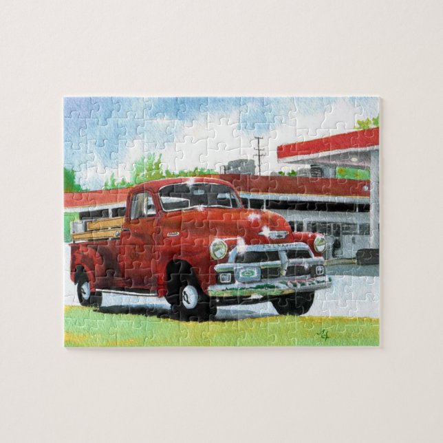 Antiken-Chevrolet-LKW 1954 (Horizontal)