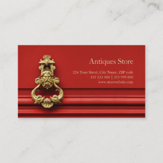 Antiken-Speicher-Visitenkarte Visitenkarte