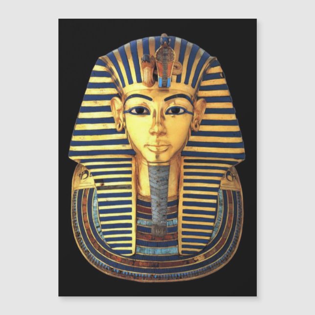 Antiker ägyptischer König Tut Gold Maske Magnetkar Magnetkarte (Vorderseite)