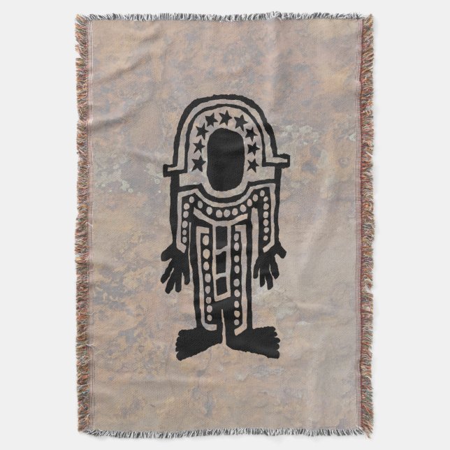 Antiker Astronaut Decke (Vorderseite Vertikal)