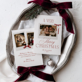 Antiker Bilderrahmen Rot Weihnachten 3 Fotos