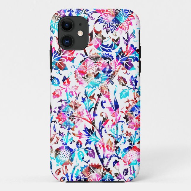Antiker Blumengarten Case-Mate iPhone Hülle (Rückseite)
