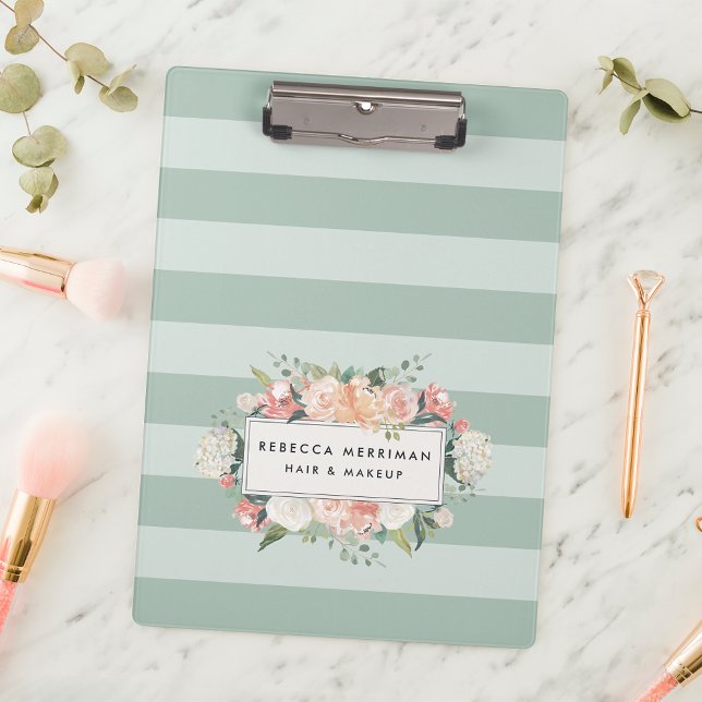 Antiker Blumenstreifen Klemmbrett (Von Creator hochgeladen)