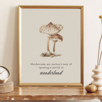 Antiker Botanischer Pilz