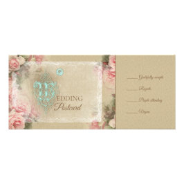Antiker Brief - RSVP-Hochzeitkarte Werbekarte