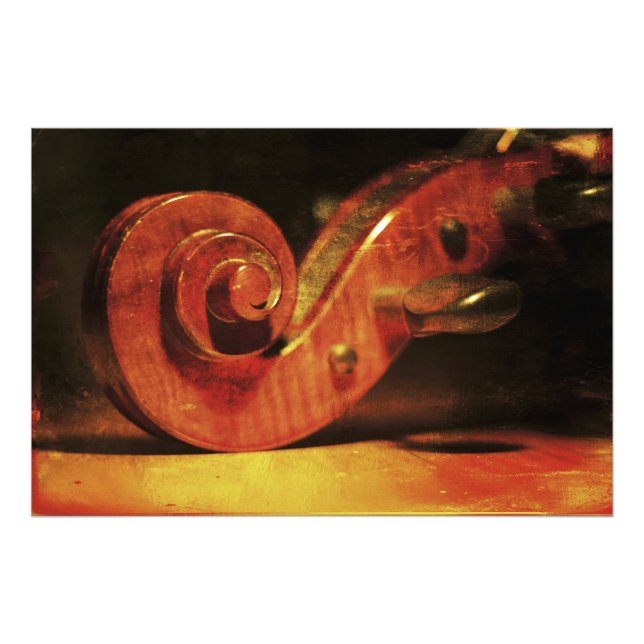 Antiker Cello Fotodruck (Vorne)